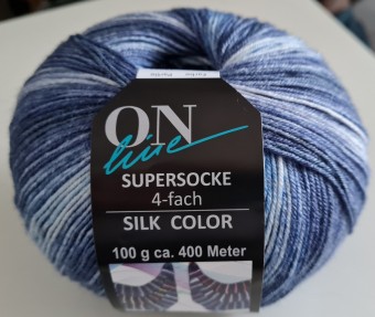 Silk Color Sort 241 - specialna volna z dodatkom svile