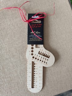 Addi Calibro - lesena merila za pletilke, kvačke in addi Novel
